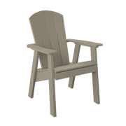 Amish Polybird Adirondack Dining Chair