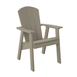Amish Polybird Adirondack Dining Chair
