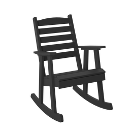 Amish Polybird Slat Back Rocker
