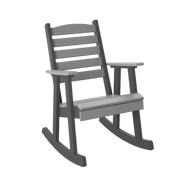 Amish Polybird Slat Back Rocker