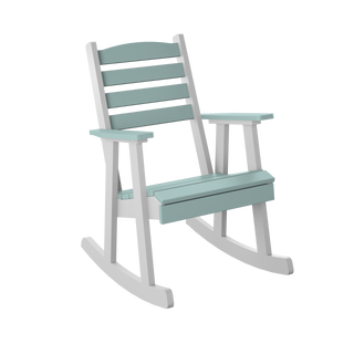 Amish Polybird Slat Back Rocker