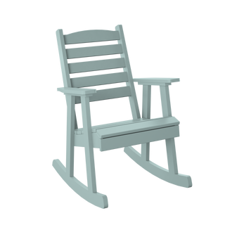 Amish Polybird Slat Back Rocker