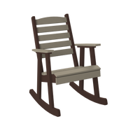 Amish Polybird Slat Back Rocker