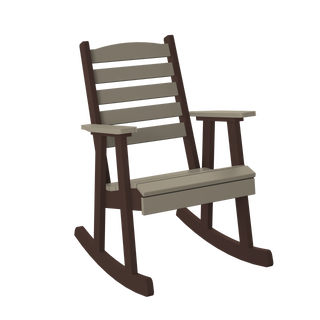 Amish Polybird Slat Back Rocker