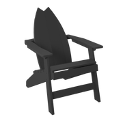 Amish Polybird Surfboard Adirondack Chair - Tail