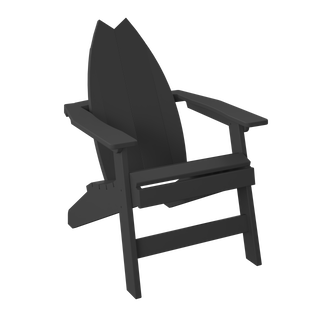 Amish Polybird Surfboard Adirondack Chair - Tail