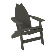 Amish Polybird Surfboard Adirondack Chair - Tail