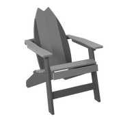 Amish Polybird Surfboard Adirondack Chair - Tail