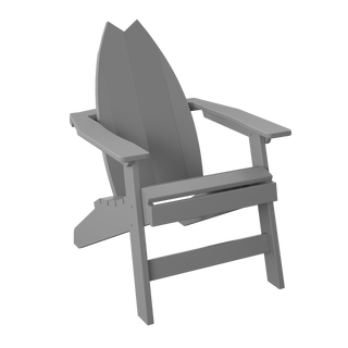 Amish Polybird Surfboard Adirondack Chair - Tail