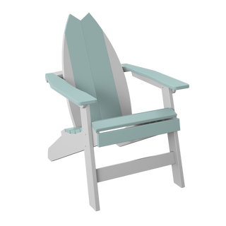 Amish Polybird Surfboard Adirondack Chair - Tail