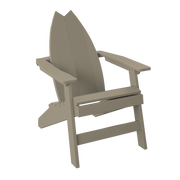 Amish Polybird Surfboard Adirondack Chair - Tail