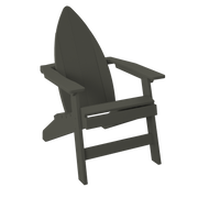 Amish Polybird Surfboard Adirondack Chair - Nose