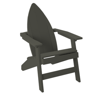 Amish Polybird Surfboard Adirondack Chair - Nose