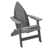 Amish Polybird Surfboard Adirondack Chair - Nose