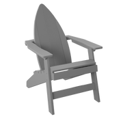 Amish Polybird Surfboard Adirondack Chair - Nose