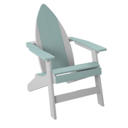 Amish Polybird Surfboard Adirondack Chair - Nose