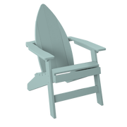 Amish Polybird Surfboard Adirondack Chair - Nose