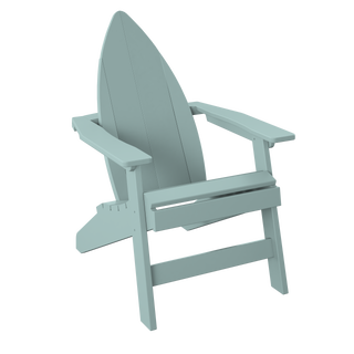 Amish Polybird Surfboard Adirondack Chair - Nose