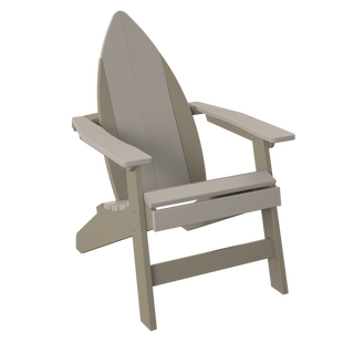 Amish Polybird Surfboard Adirondack Chair - Nose