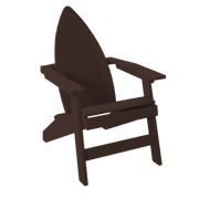 Amish Polybird Surfboard Adirondack Chair - Nose