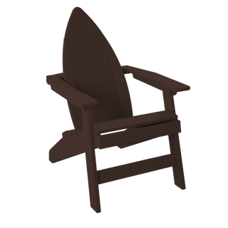 Amish Polybird Surfboard Adirondack Chair - Nose