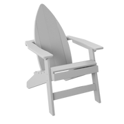 Amish Polybird Surfboard Adirondack Chair - Nose