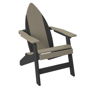Amish Polybird Surfboard Adirondack Chair - Nose
