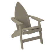 Amish Polybird Surfboard Adirondack Chair - Nose