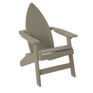 Amish Polybird Surfboard Adirondack Chair - Nose
