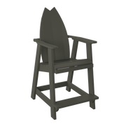 Amish Polybird Surfboard Balcony Chair - Tail