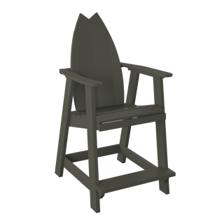 Amish Polybird Surfboard Balcony Chair - Tail