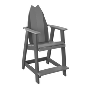 Amish Polybird Surfboard Balcony Chair - Tail