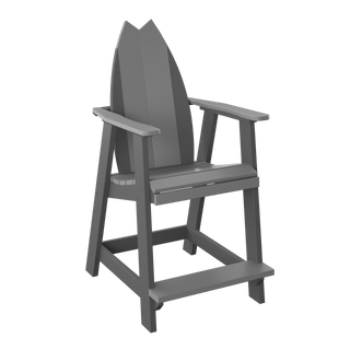 Amish Polybird Surfboard Balcony Chair - Tail
