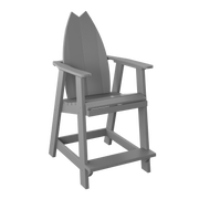 Amish Polybird Surfboard Balcony Chair - Tail
