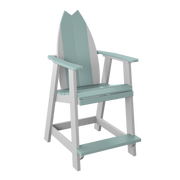 Amish Polybird Surfboard Balcony Chair - Tail