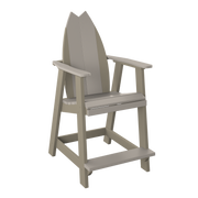 Amish Polybird Surfboard Balcony Chair - Tail