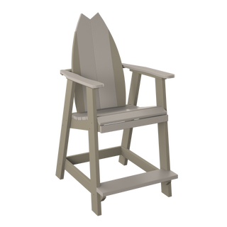 Amish Polybird Surfboard Balcony Chair - Tail