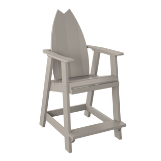 Amish Polybird Surfboard Balcony Chair - Tail