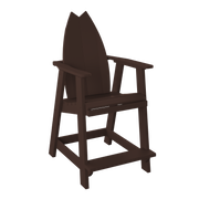 Amish Polybird Surfboard Balcony Chair - Tail