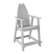 Amish Polybird Surfboard Balcony Chair - Tail