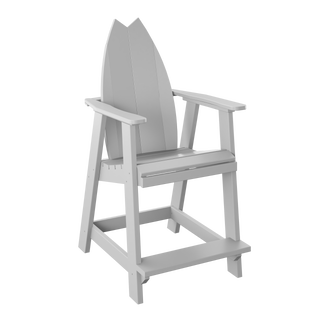 Amish Polybird Surfboard Balcony Chair - Tail