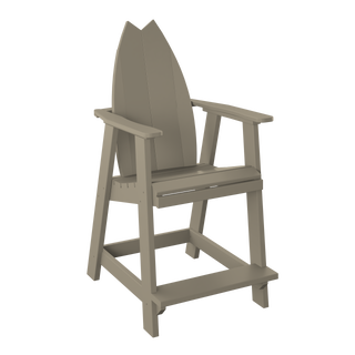 Amish Polybird Surfboard Balcony Chair - Tail