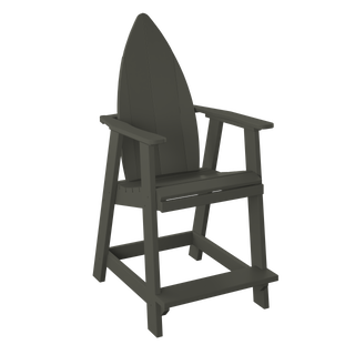 Amish Polybird Surfboard Balcony Chair - Nose