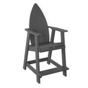 Amish Polybird Surfboard Balcony Chair - Nose