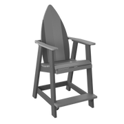Amish Polybird Surfboard Balcony Chair - Nose