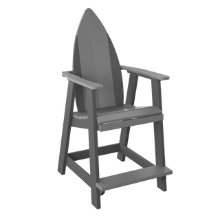 Amish Polybird Surfboard Balcony Chair - Nose