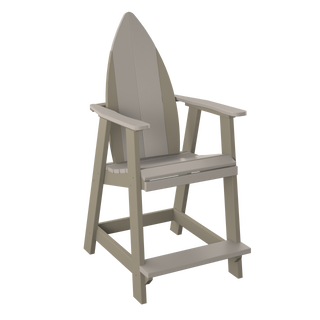 Amish Polybird Surfboard Balcony Chair - Nose