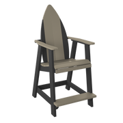 Amish Polybird Surfboard Balcony Chair - Nose