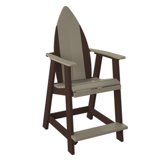 Amish Polybird Surfboard Balcony Chair - Nose
