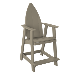 Amish Polybird Surfboard Balcony Chair - Nose